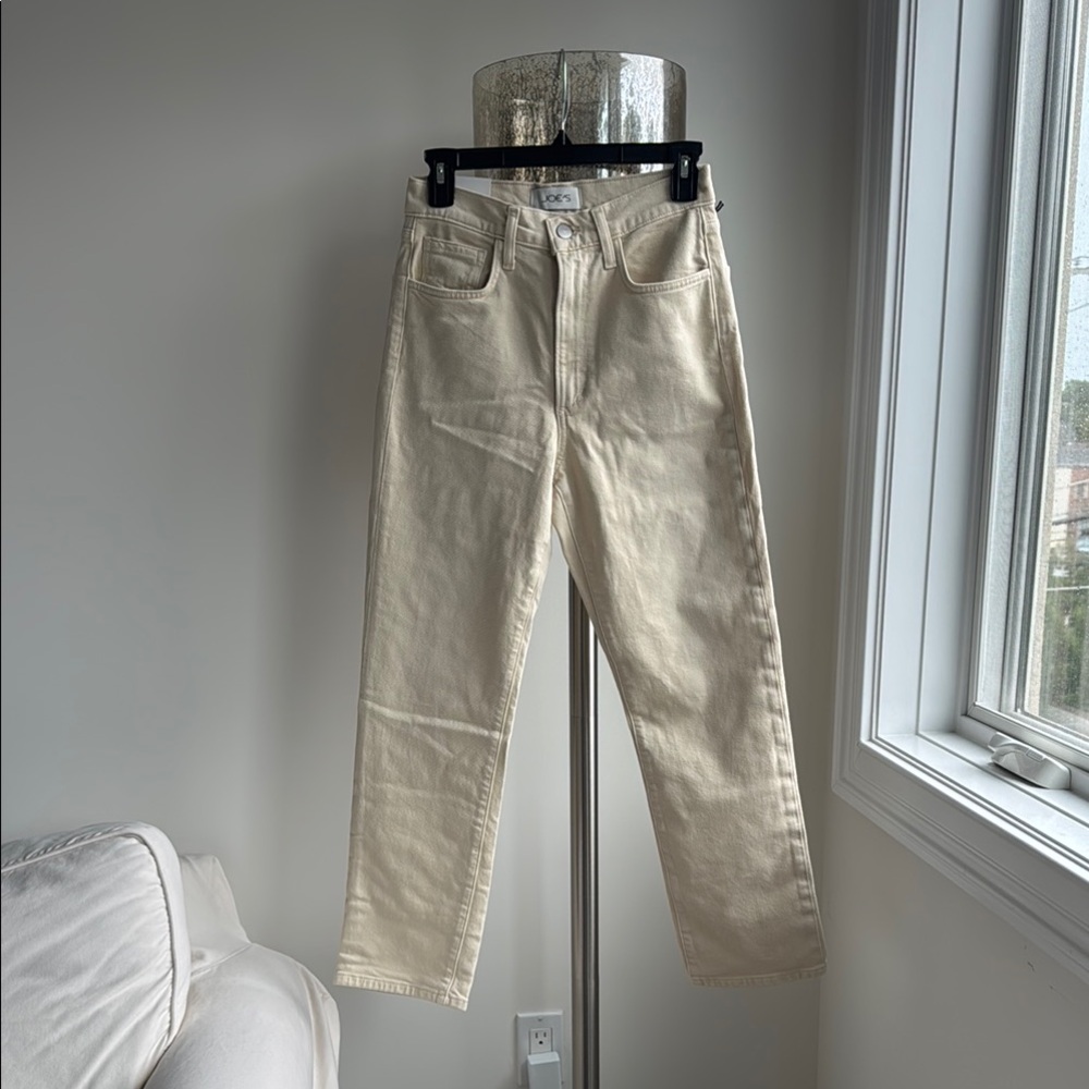 Joe's Jeans Women's Cream Straight Jeans